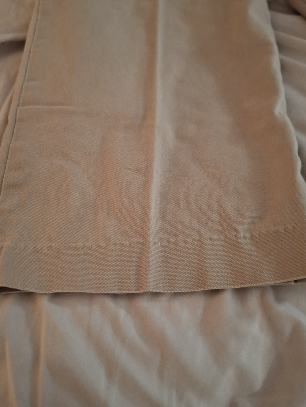 Larry Levine Women’s Khaki Wide-Leg Crop Pants — Tan - Picture 3 of 7